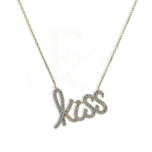 Gold Kiss Necklace 18Kt - Fkjnkl18K2265 Necklaces