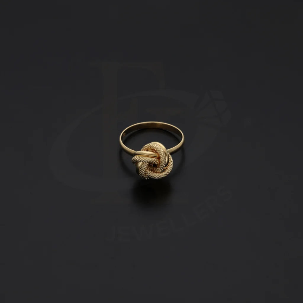 Gold Knot Ring 18Kt - Fkjrn18K8174 Rings