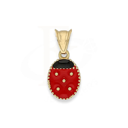 Gold Ladybug Shaped Pendant 18Kt - Fkjpnd18K5109 Pendants