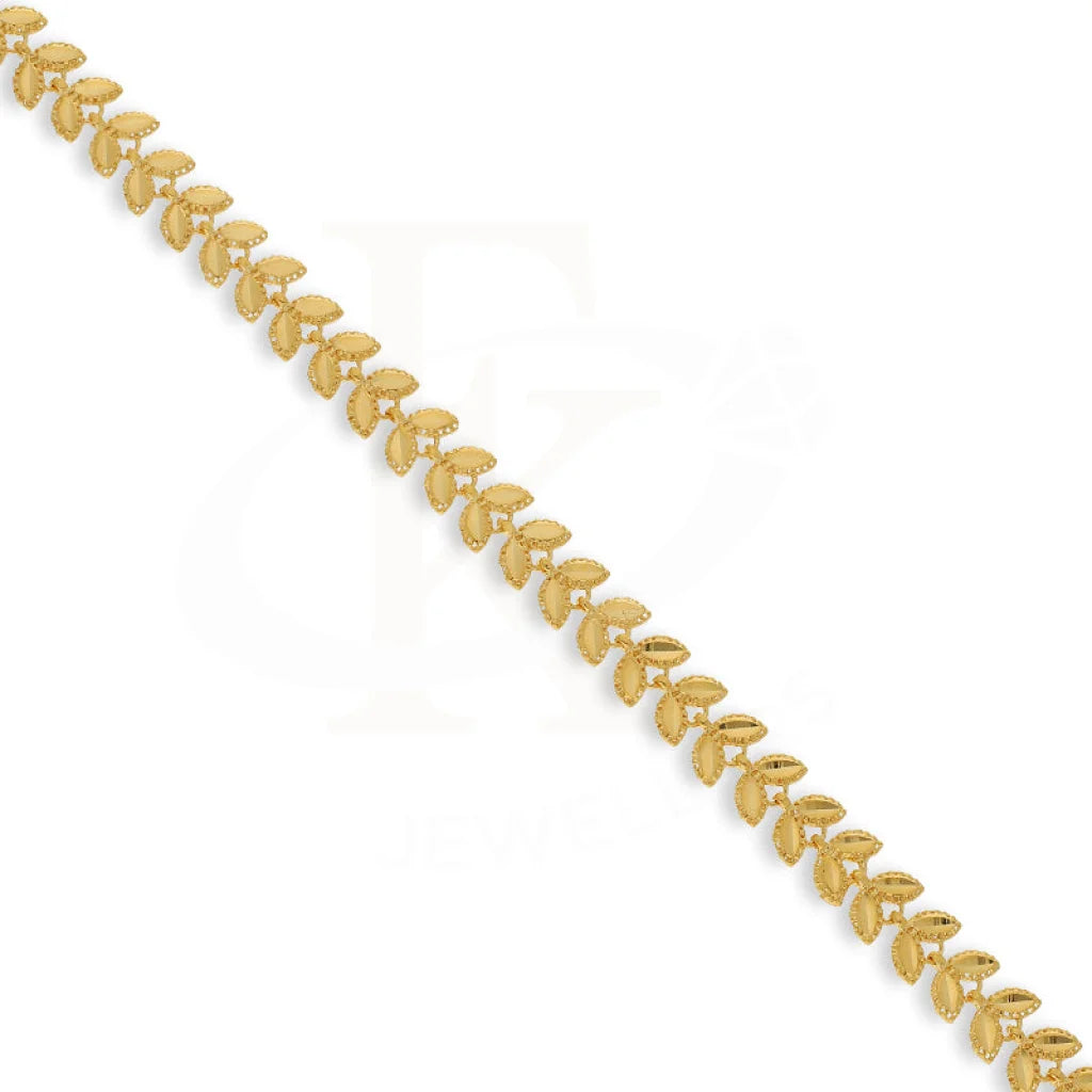 Gold Leaf Bracelet 21Kt - Fkjbrl21Km5170 Bracelets