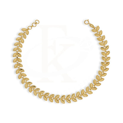 Gold Leaf Bracelet 21Kt - Fkjbrl21Km5170 Bracelets