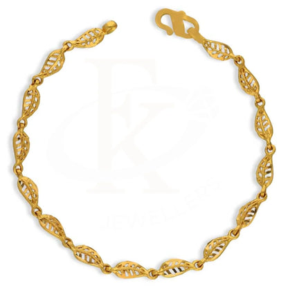 Gold Leaf Bracelet 22Kt - Fkjbrl22K2743 Bracelets