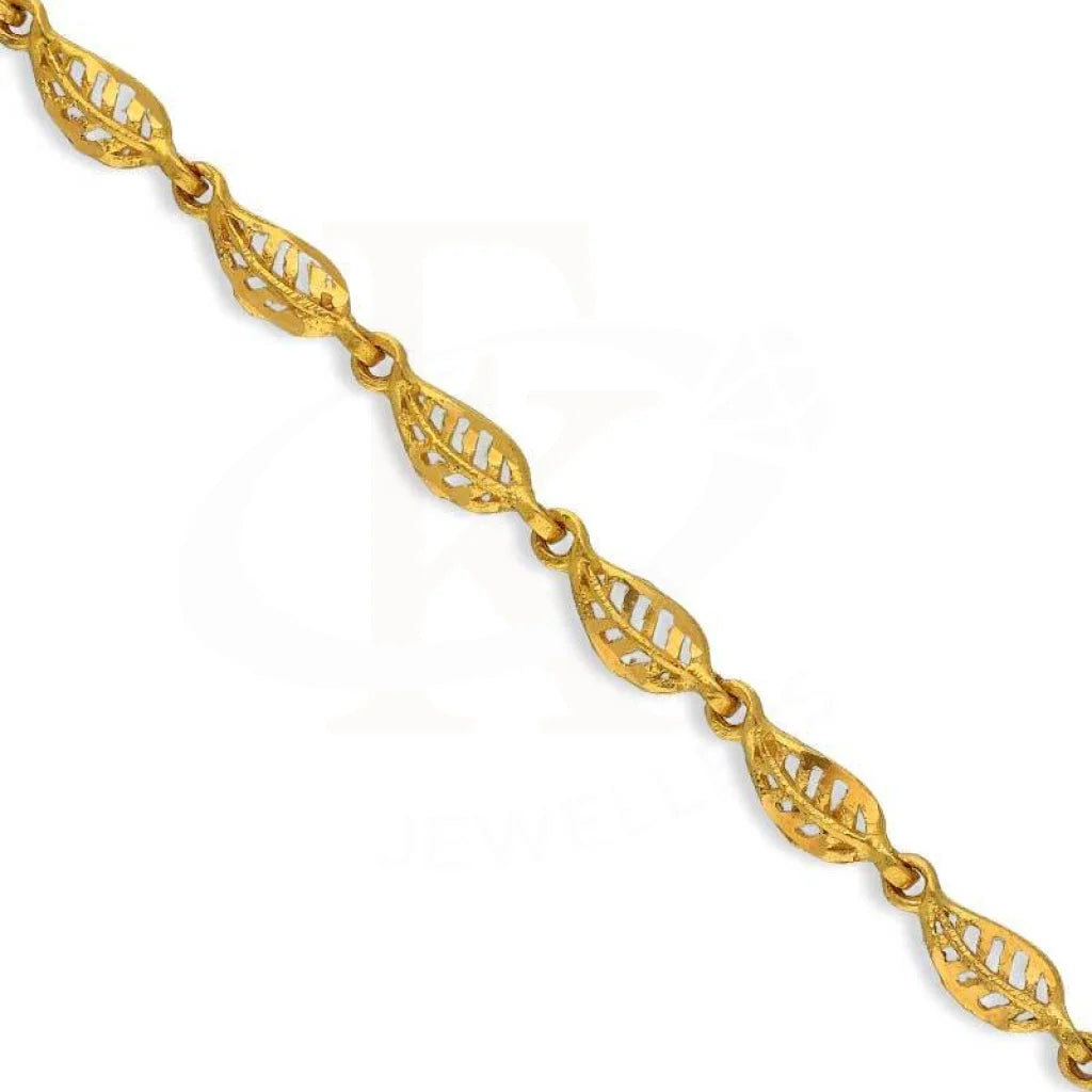 Gold Leaf Bracelet 22Kt - Fkjbrl22K2743 Bracelets