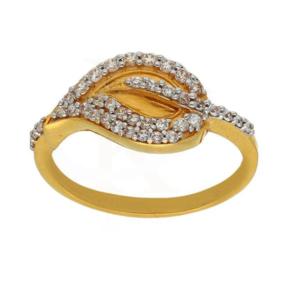 Gold Leaf Ring 22Kt - Fkjrn22K2823 Rings