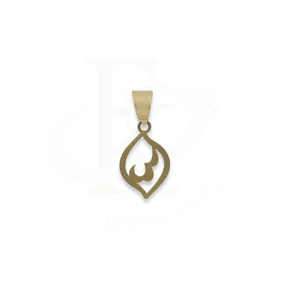 Gold Leaf Shaped Pendant 18Kt - Fkjpnd18K2331 Pendants