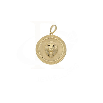 Gold Lion Shaped Pendant 18Kt - Fkjpnd18K8319 Pendants