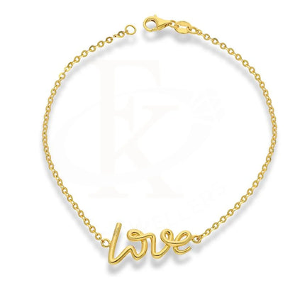 Gold Love Bracelet 21Kt - Fkjbrl21K2471 Bracelets