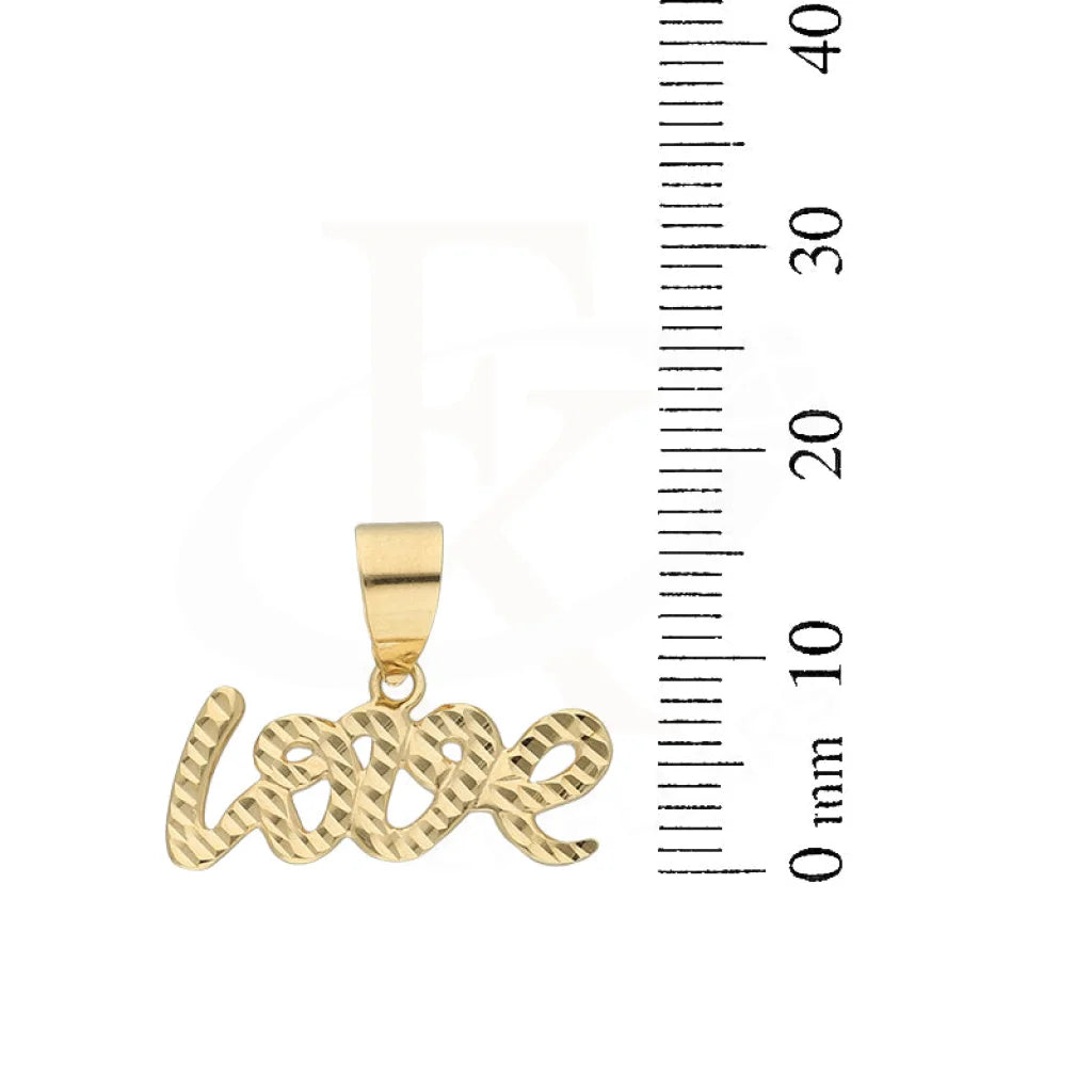 Gold Love Pendant 18Kt - Fkjpnd18K5229 Pendants