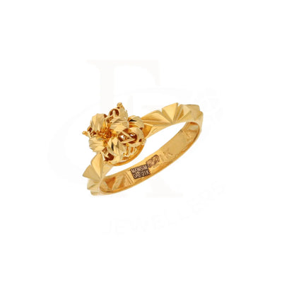 Gold Luxury Knot Ring 21Kt - Fkjrn21Km8501 Rings