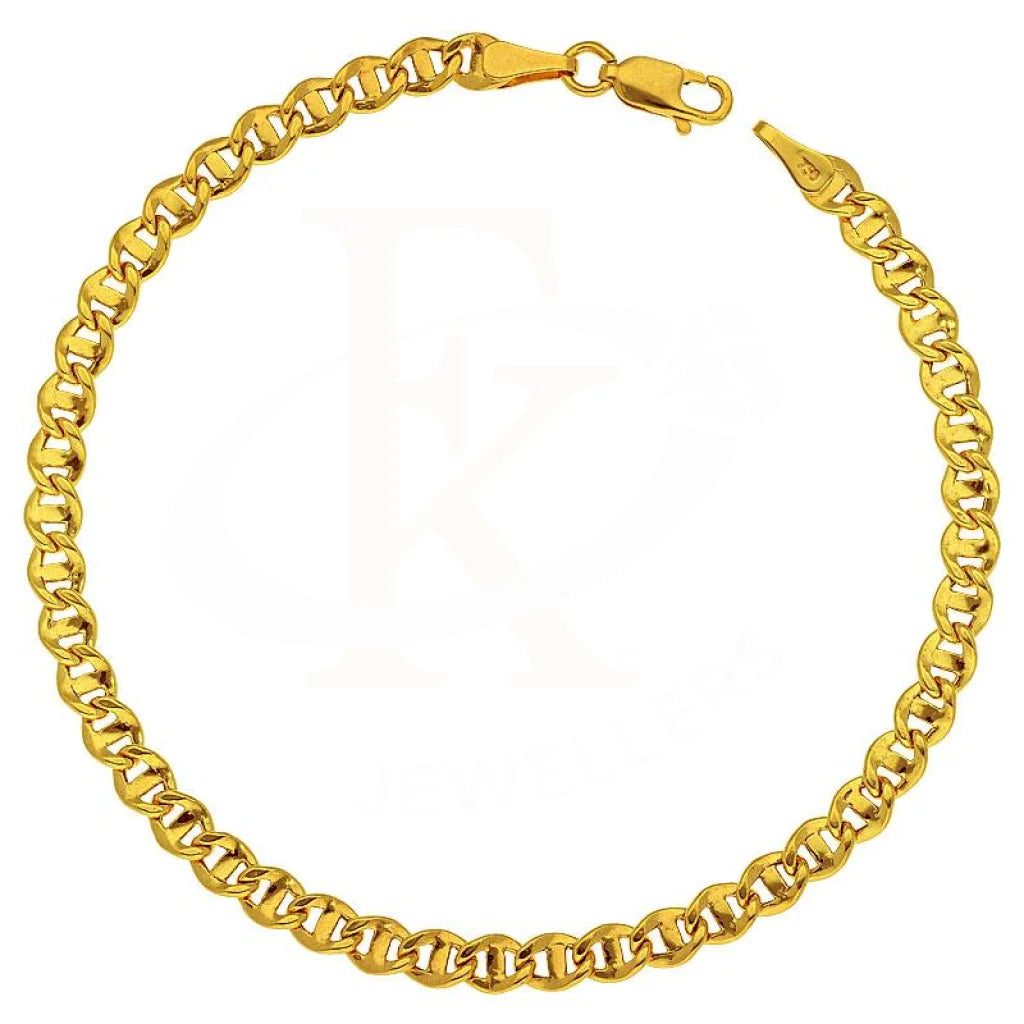 Gold Mariner Chain Bracelet 18Kt - Fkjbrl2117 Bracelets