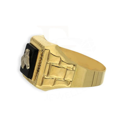 Gold Mens Horse Ring In 18Kt - Fkjrn18K2681 Rings