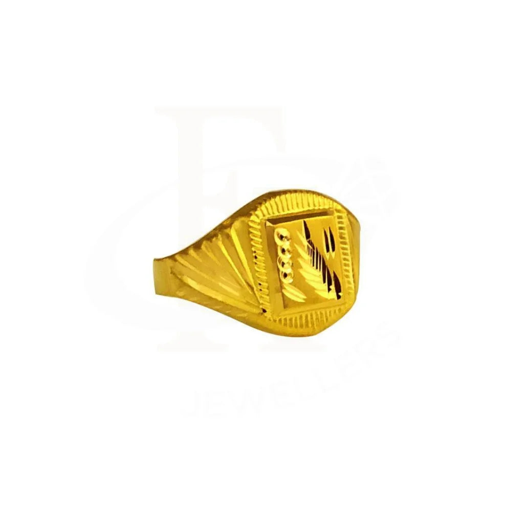 Gold Mens Ring 18Kt - Fkjrn1804 Rings