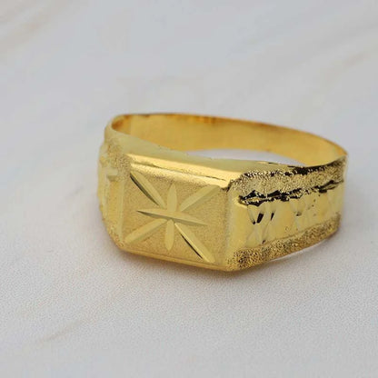 Gold Mens Ring 18Kt - Fkjrn18K3798 Rings