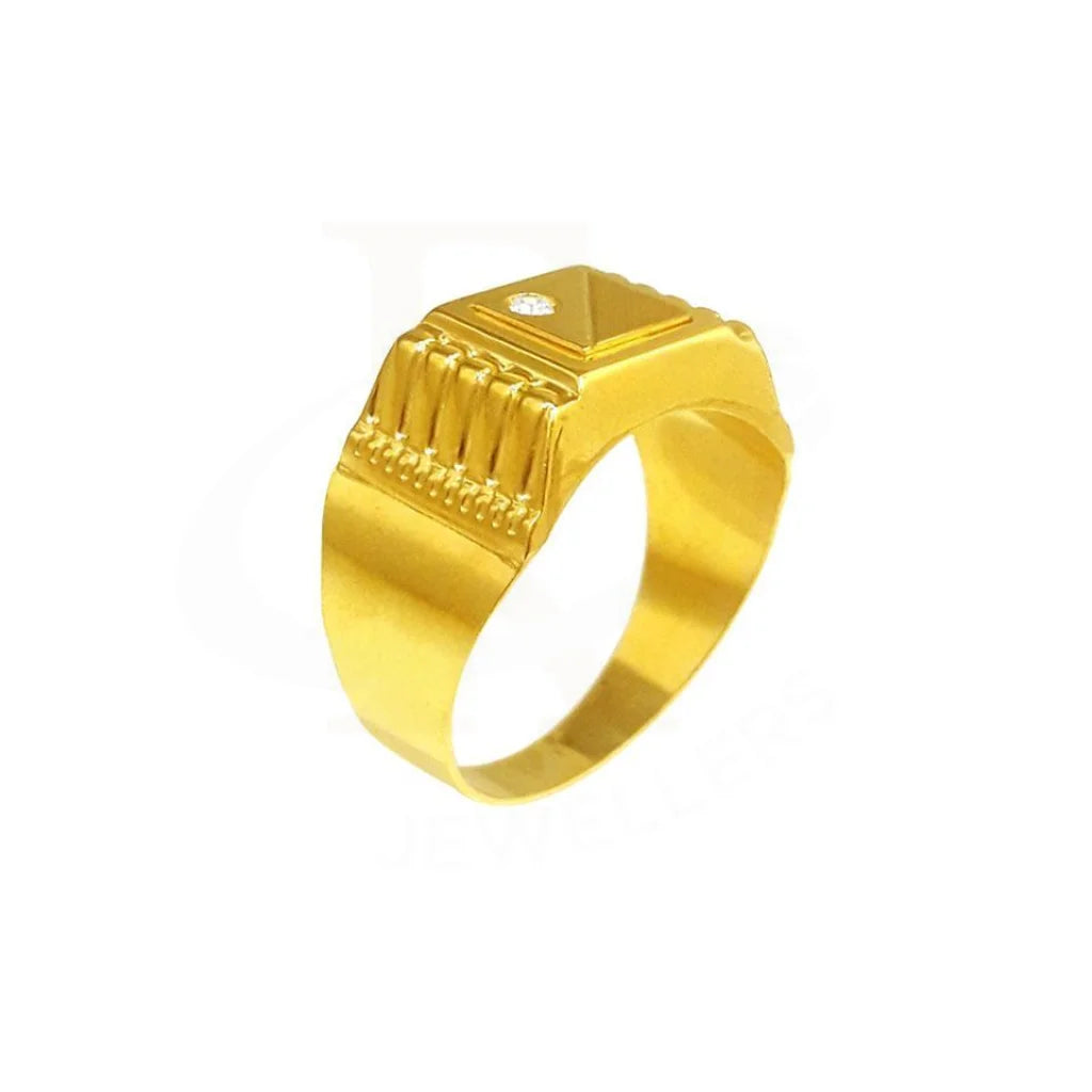Gold Mens Ring 22Kt - Fkjrn1837 Rings