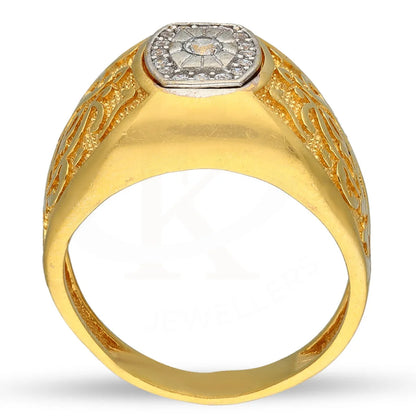 Gold Mens Ring 22Kt - Fkjrn22K3889 Rings