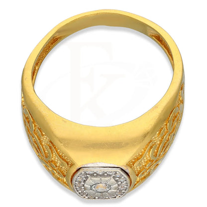 Gold Mens Ring 22Kt - Fkjrn22K3889 Rings