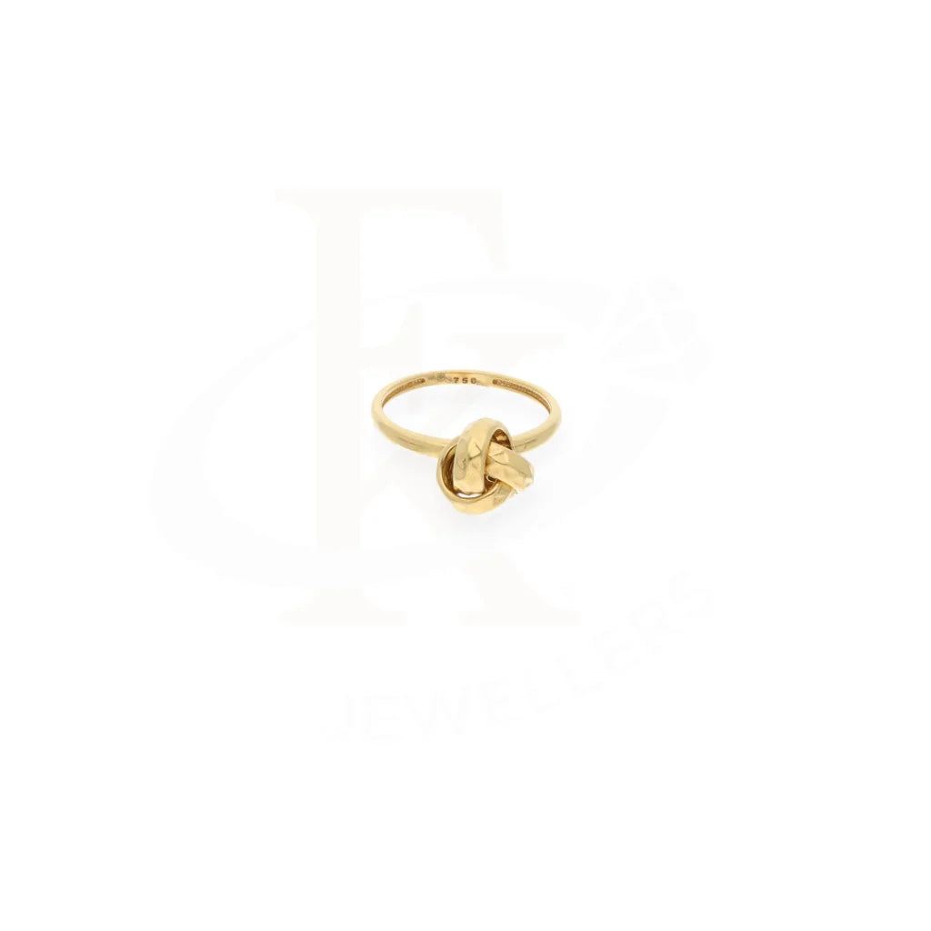 Gold Mini Love Knot Ring 18Kt - Fkjrn18K7901 Rings