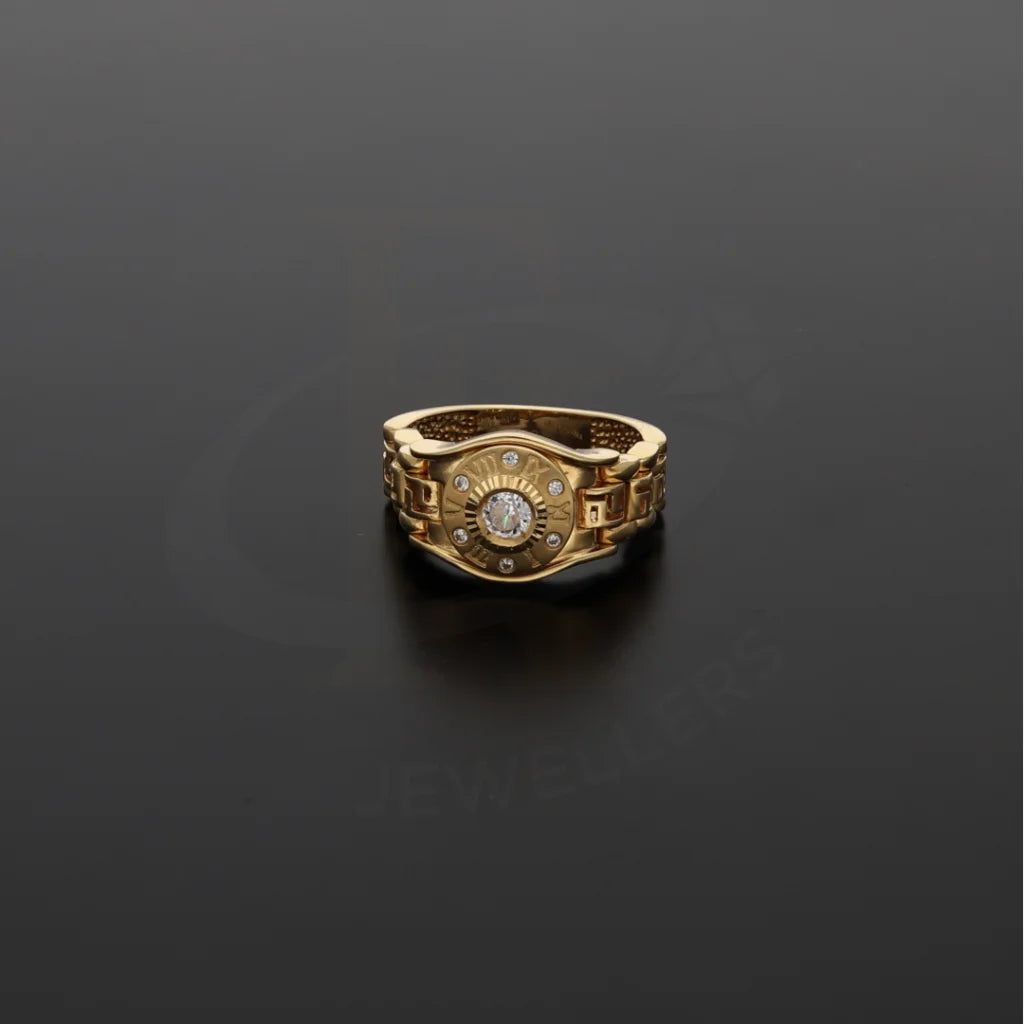 Gold Watch Shaped Ring 18Kt - Fkjrn18K7868 Rings