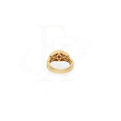 Gold Watch Shaped Ring 18Kt - Fkjrn18K7868 Rings