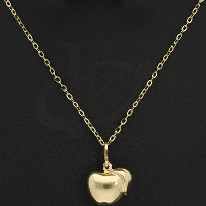 Gold Necklace (Chain With Apple Shaped Pendant) 18Kt - Fkjnkl18K2489 Necklaces