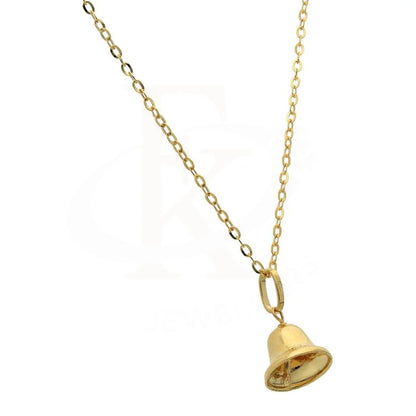 Gold Necklace (Chain With Bell Pendant) 18Kt - Fkjnkl18K2499 Necklaces