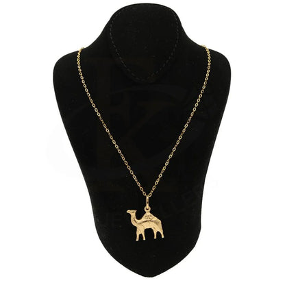 Gold Necklace (Chain With Camel Pendant) 18Kt - Fkjnkl18K2508 Necklaces