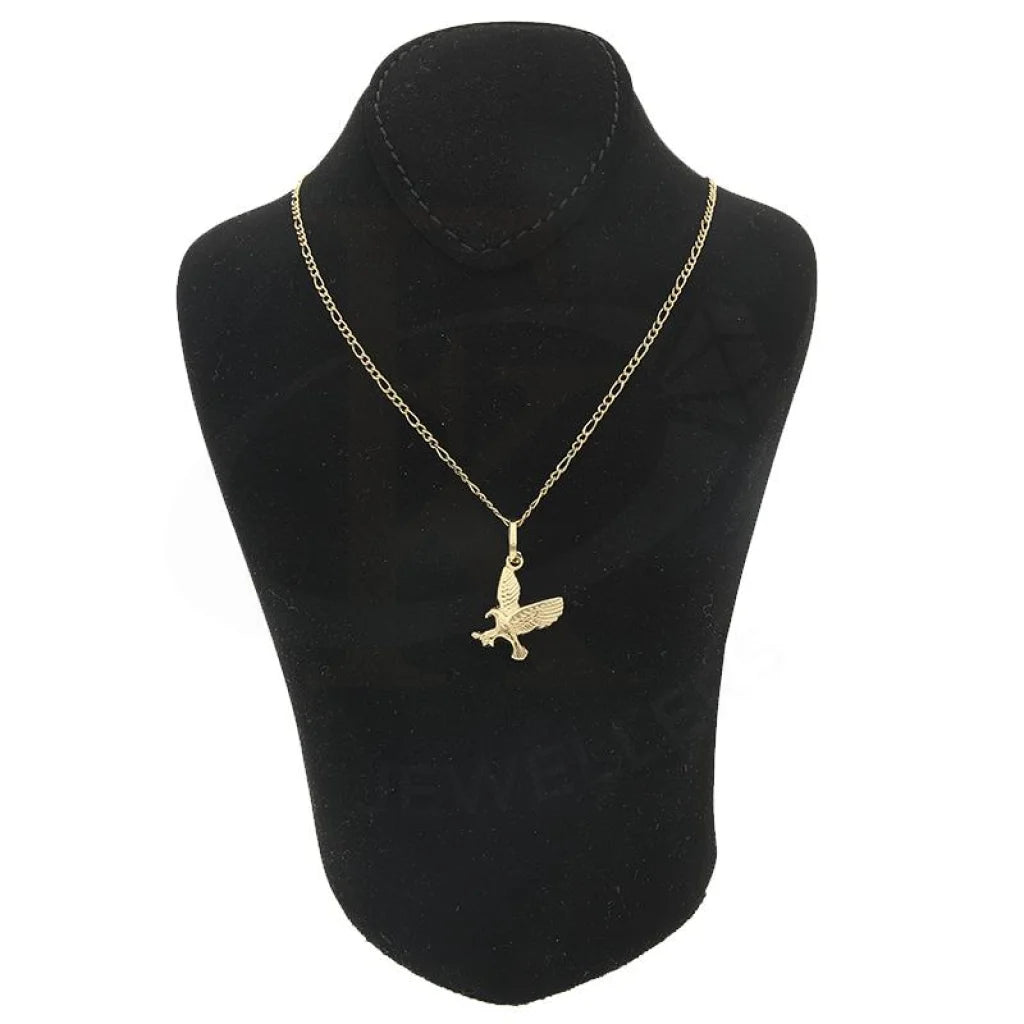 Gold Necklace (Chain With Eagle Shaped Pendant) 18Kt - Fkjnkl18K2245 Necklaces