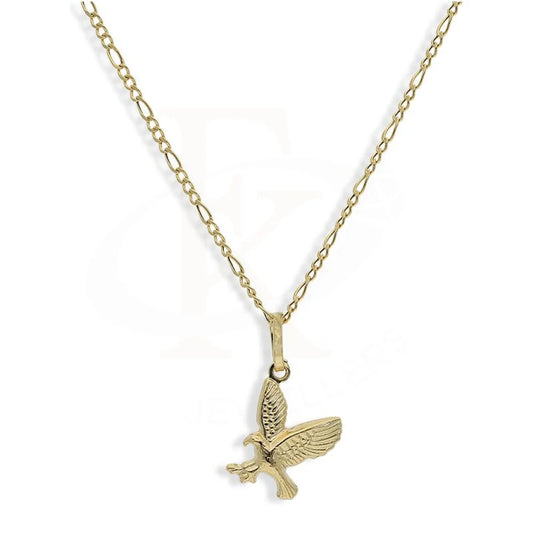 Gold Necklace (Chain With Eagle Shaped Pendant) 18Kt - Fkjnkl18K2245 Necklaces