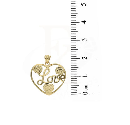 Gold Necklace (Chain With Heart Love Pendant) 18Kt - Fkjnkl18K3089 Necklaces