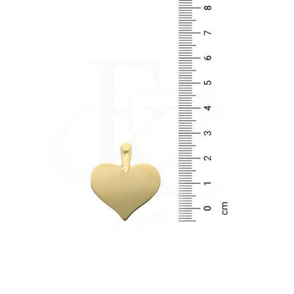 Gold Necklace (Chain With Heart Pendant) 18Kt - Fkjnkl18K3141 Necklaces