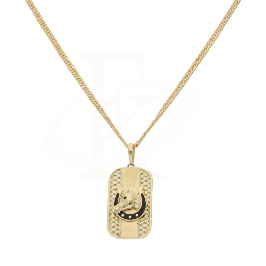 Gold Horse Necklace 18Kt - Fkjnkl18K8324 Necklaces