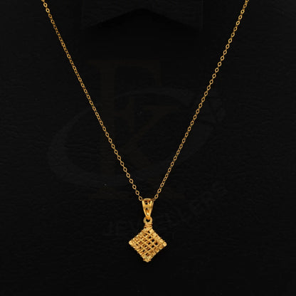 Copy Of Gold Necklace (Chain With Kuber Box Pendant) 21Kt - Fkjnkl21Km8665 Necklaces