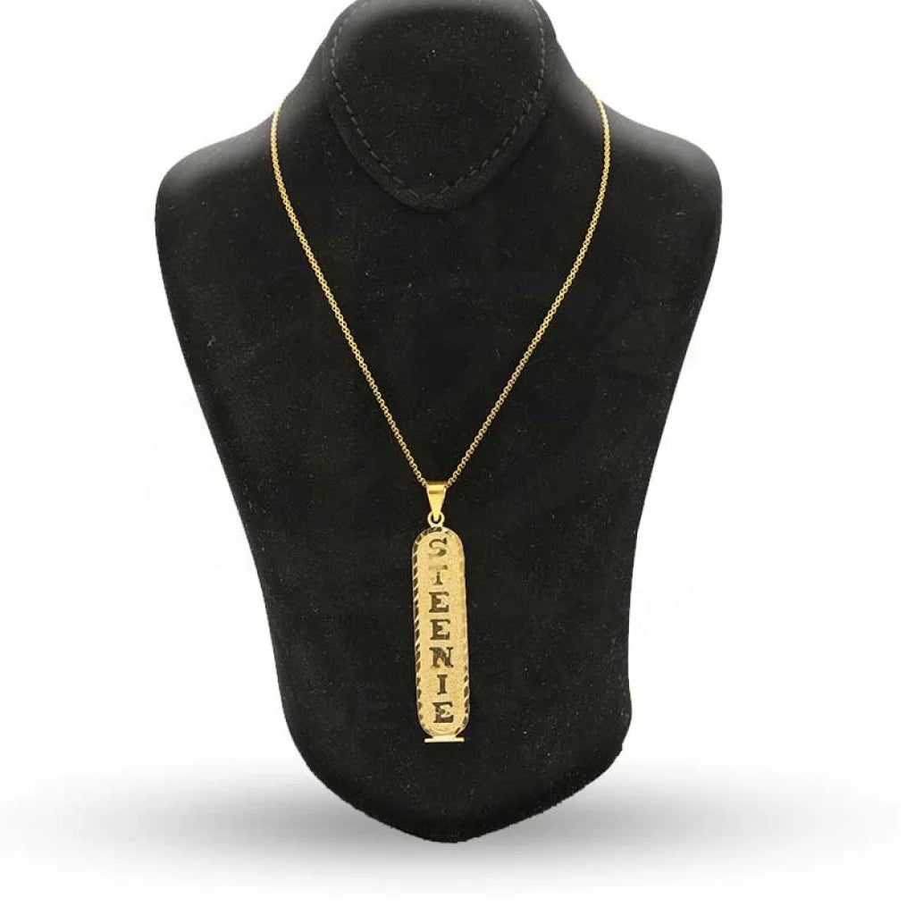 Gold Name Necklace 18Kt - Fkjnkl18K2870 Necklaces