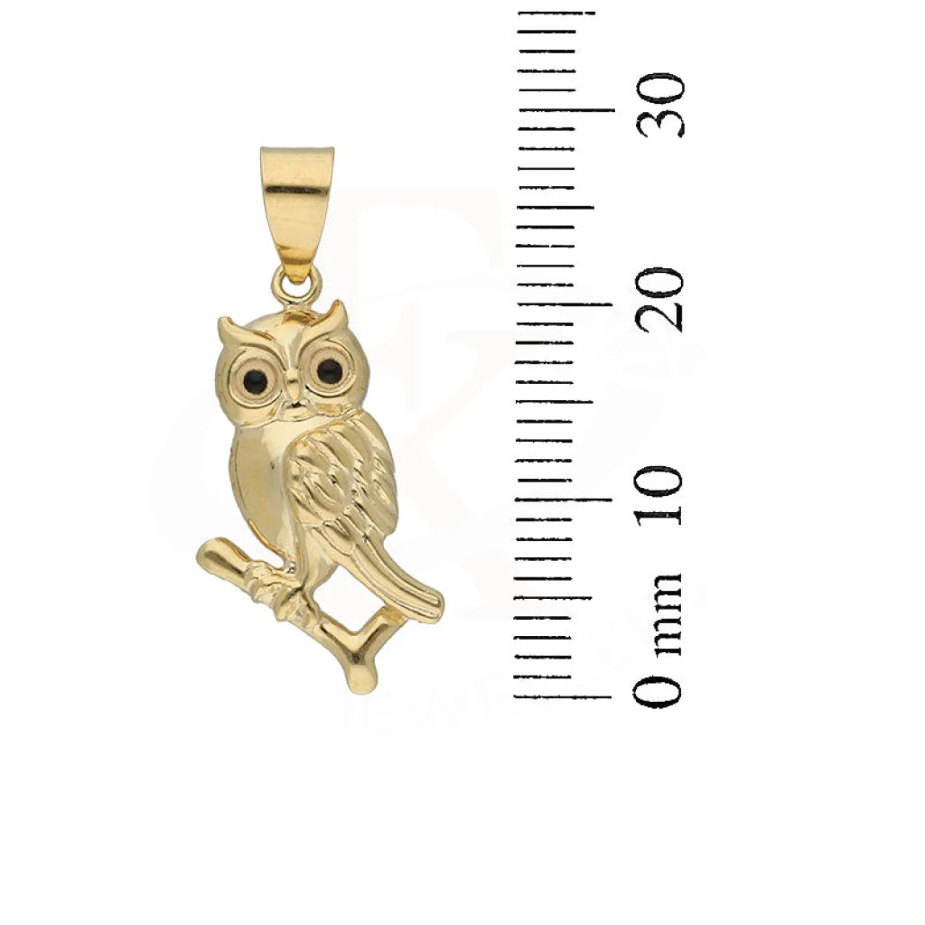 Gold Necklace (Chain With Owl Pendant) 18Kt - Fkjnkl18K5107 Necklaces