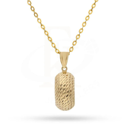 Gold Necklace (Chain With Pendant) 18Kt - Fkjnkl1610 Necklaces