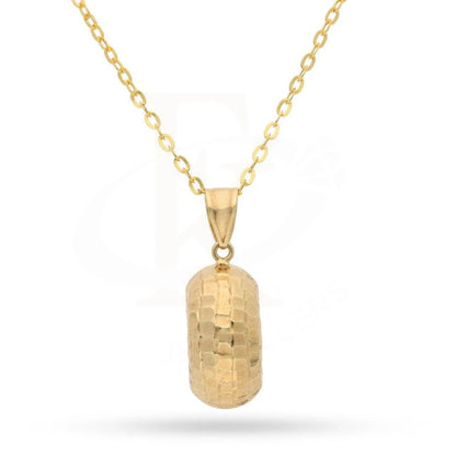 Gold Necklace (Chain With Pendant) 18Kt - Fkjnkl1618 Necklaces