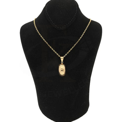 Gold Necklace (Chain With Pendant) 18Kt - Fkjnkl1618 Necklaces