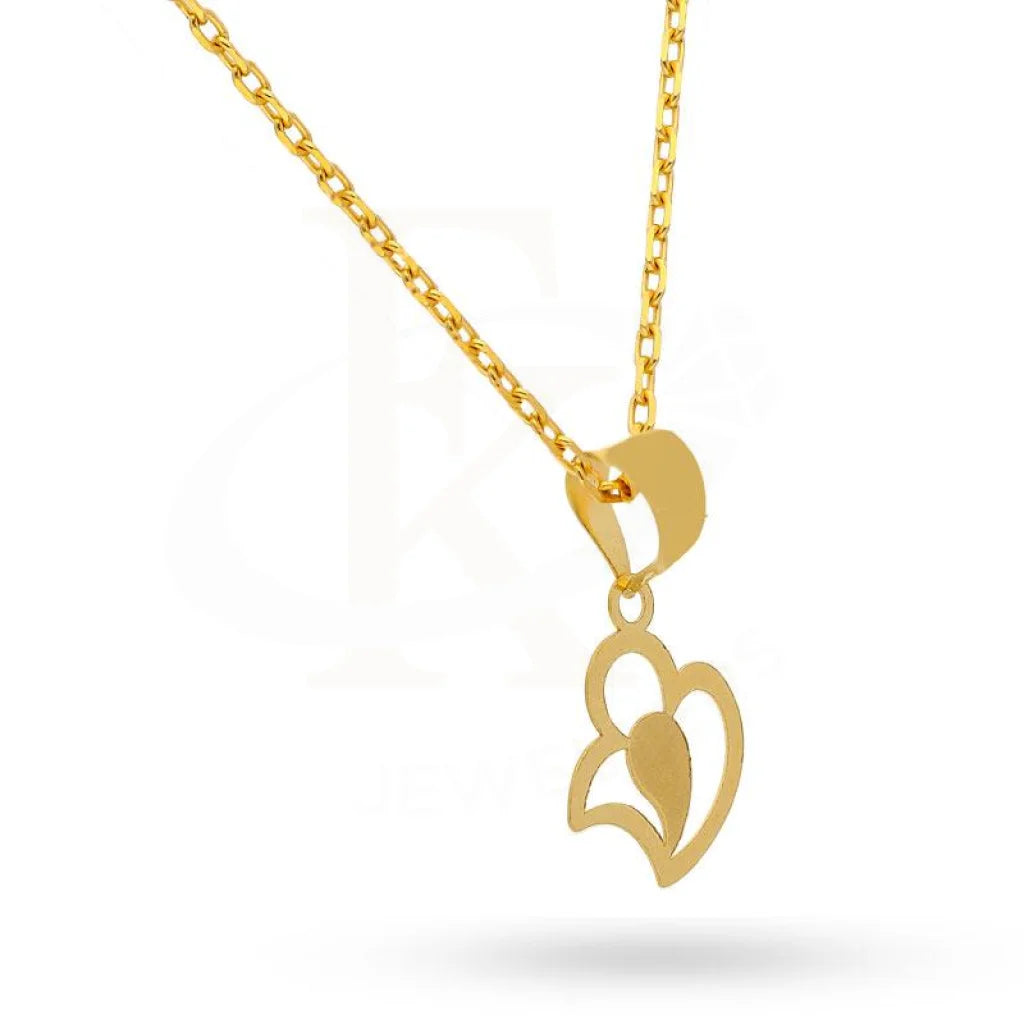 Gold Necklace (Chain With Pendant) 18Kt - Fkjnkl18K2015 Necklaces