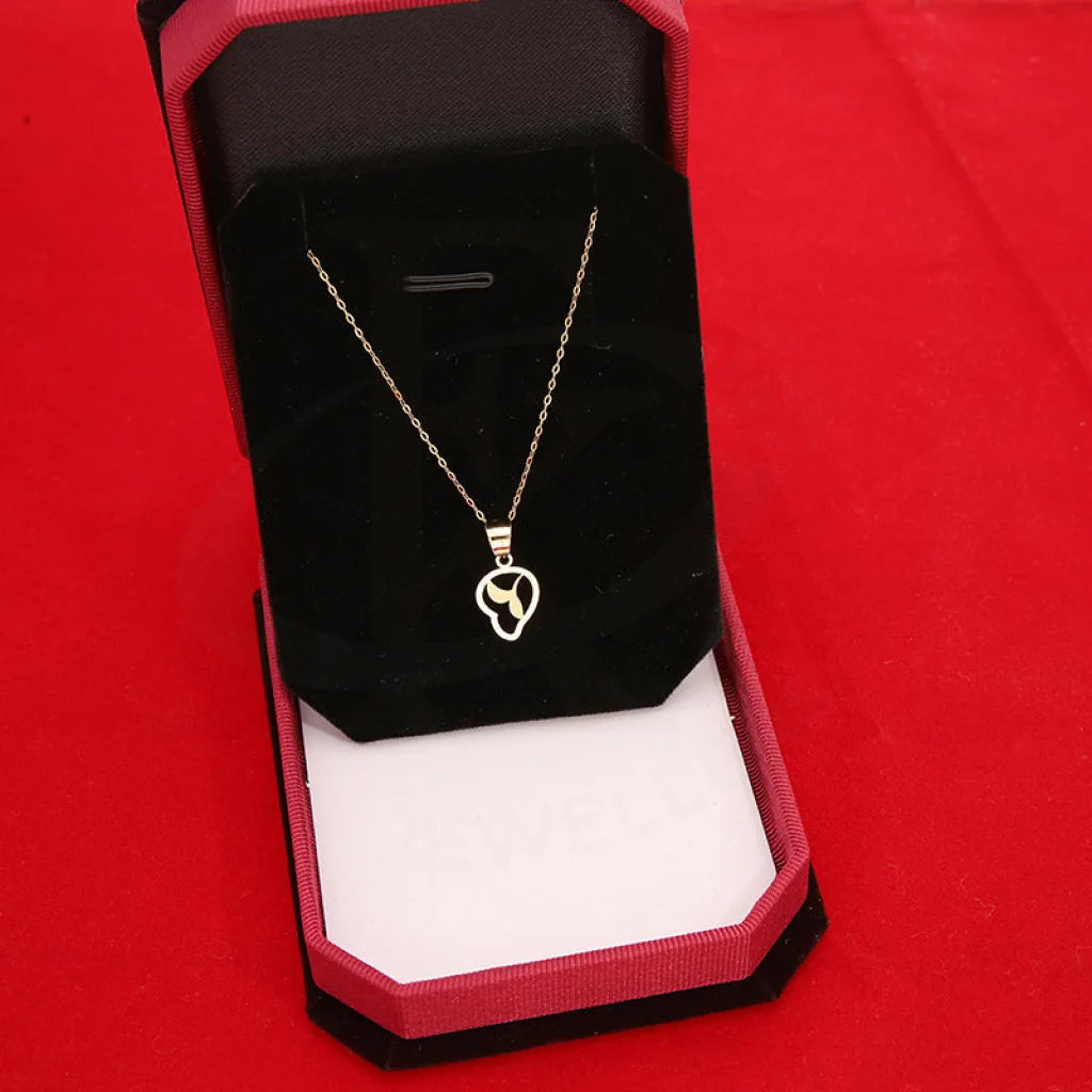 Gold Necklace (Chain With Pendant) 18Kt - Fkjnkl18K2330 Necklaces