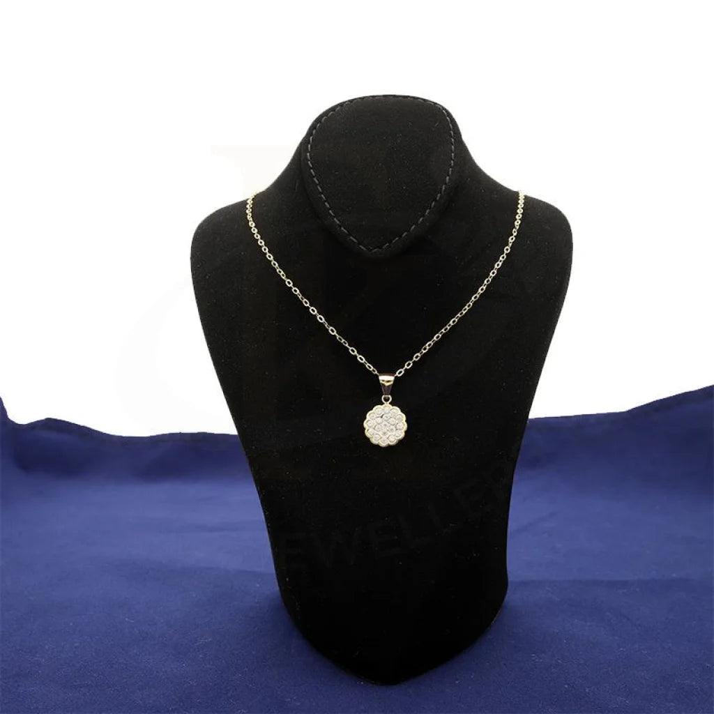 Gold Necklace (Chain With Pendant) 18Kt - Fkjnkl18K2342 Necklaces