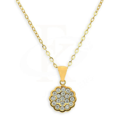 Gold Necklace (Chain With Pendant) 18Kt - Fkjnkl18K2342 Necklaces