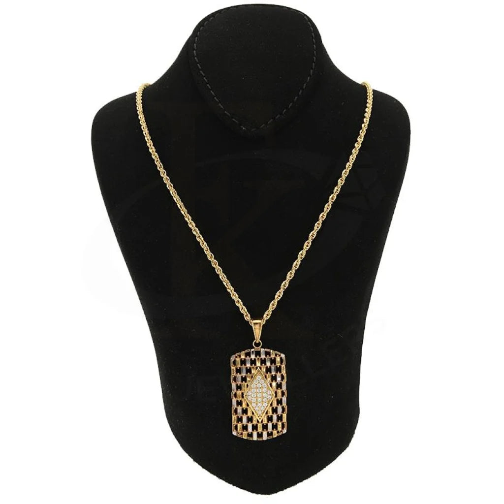 Gold Necklace (Chain With Pendant) 18Kt - Fkjnkl18K2532 Necklaces