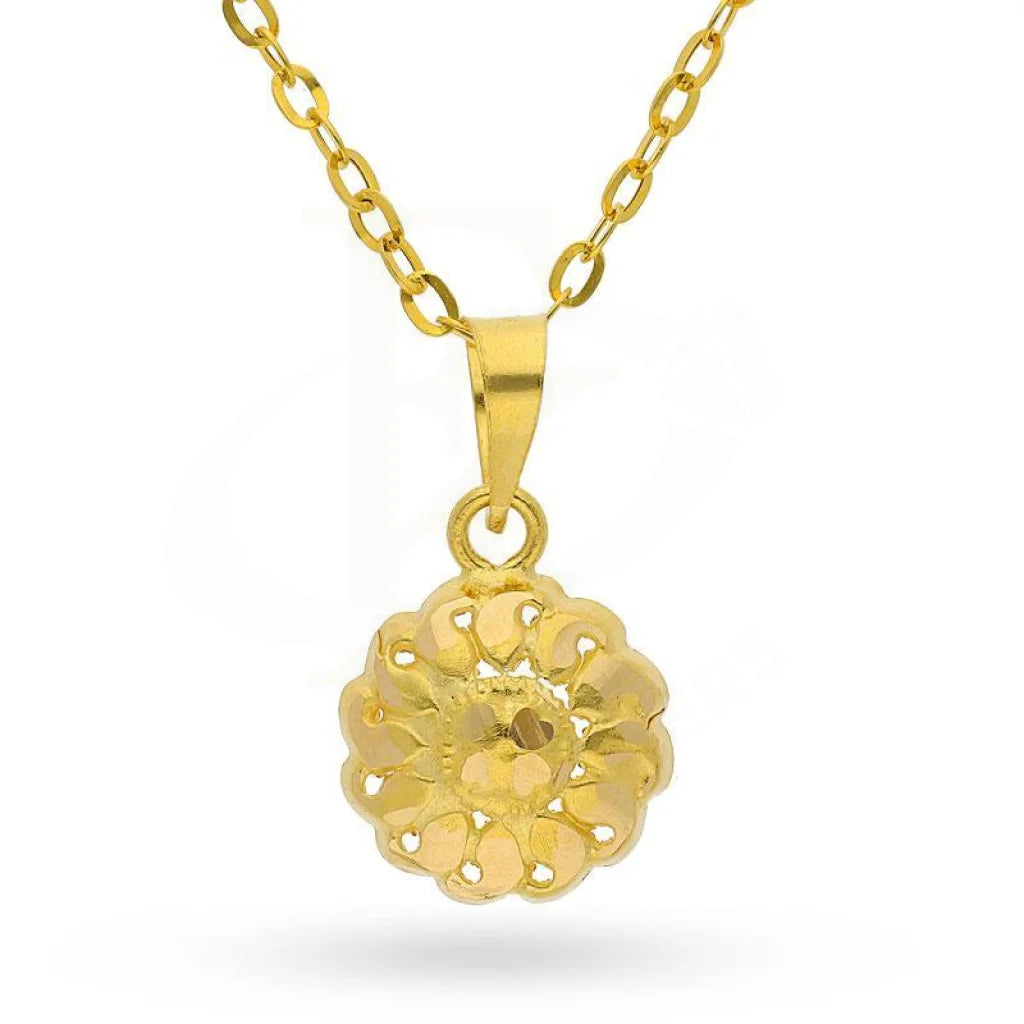 Gold Necklace (Chain With Pendant) 18Kt - Fkjnkl18K2807 Necklaces