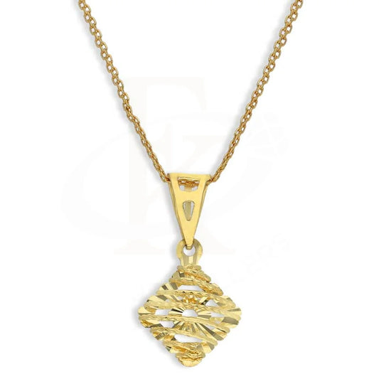 Gold Necklace (Chain With Pendant) 18Kt - Fkjnkl18K2822 Necklaces