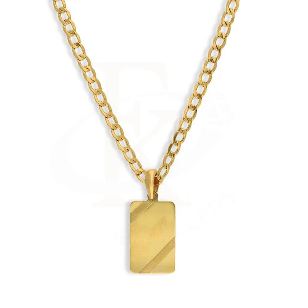 Gold Necklace (Chain With Pendant) 18Kt - Fkjnkl18K3145 Necklaces