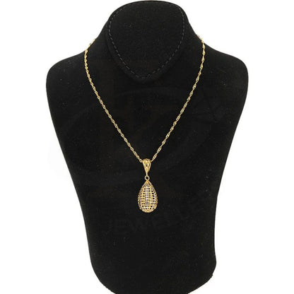 Gold Necklace (Chain With Pendant) 22Kt - Fkjnkl22K2058 Necklaces