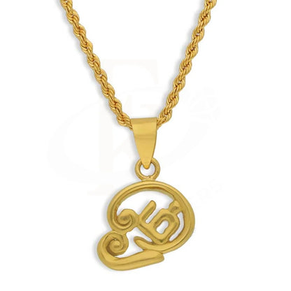 Gold Necklace (Chain With Pendant) 22Kt - Fkjnkl22K2747 Necklaces