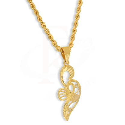 Gold Necklace (Chain With Pendant) 22Kt - Fkjnkl22K2784 Necklaces