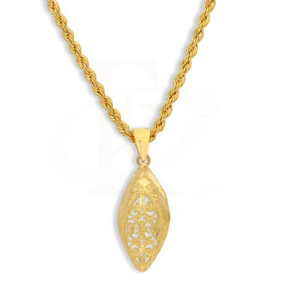 Gold Necklace (Chain With Pendant) 22Kt - Fkjnkl22K2786 Necklaces