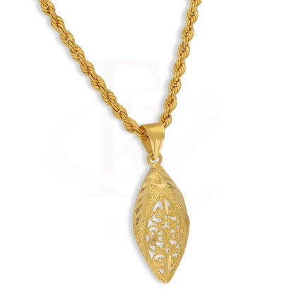 Gold Necklace (Chain With Pendant) 22Kt - Fkjnkl22K2786 Necklaces